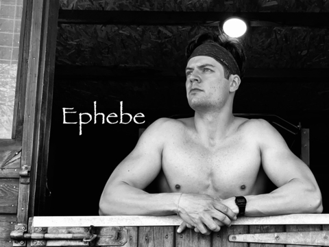 Header of ephebe
