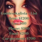 kalistagoddess (Goddess Kalista) OnlyFans Leaked Pictures & Videos 

 profile picture