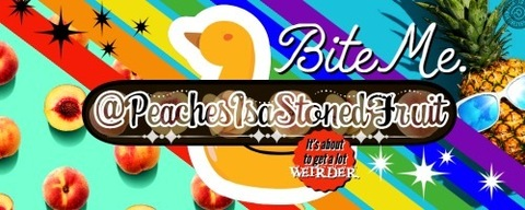 Header of peachesisastonedfruit