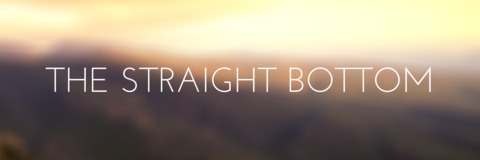 Header of thestraightbottom